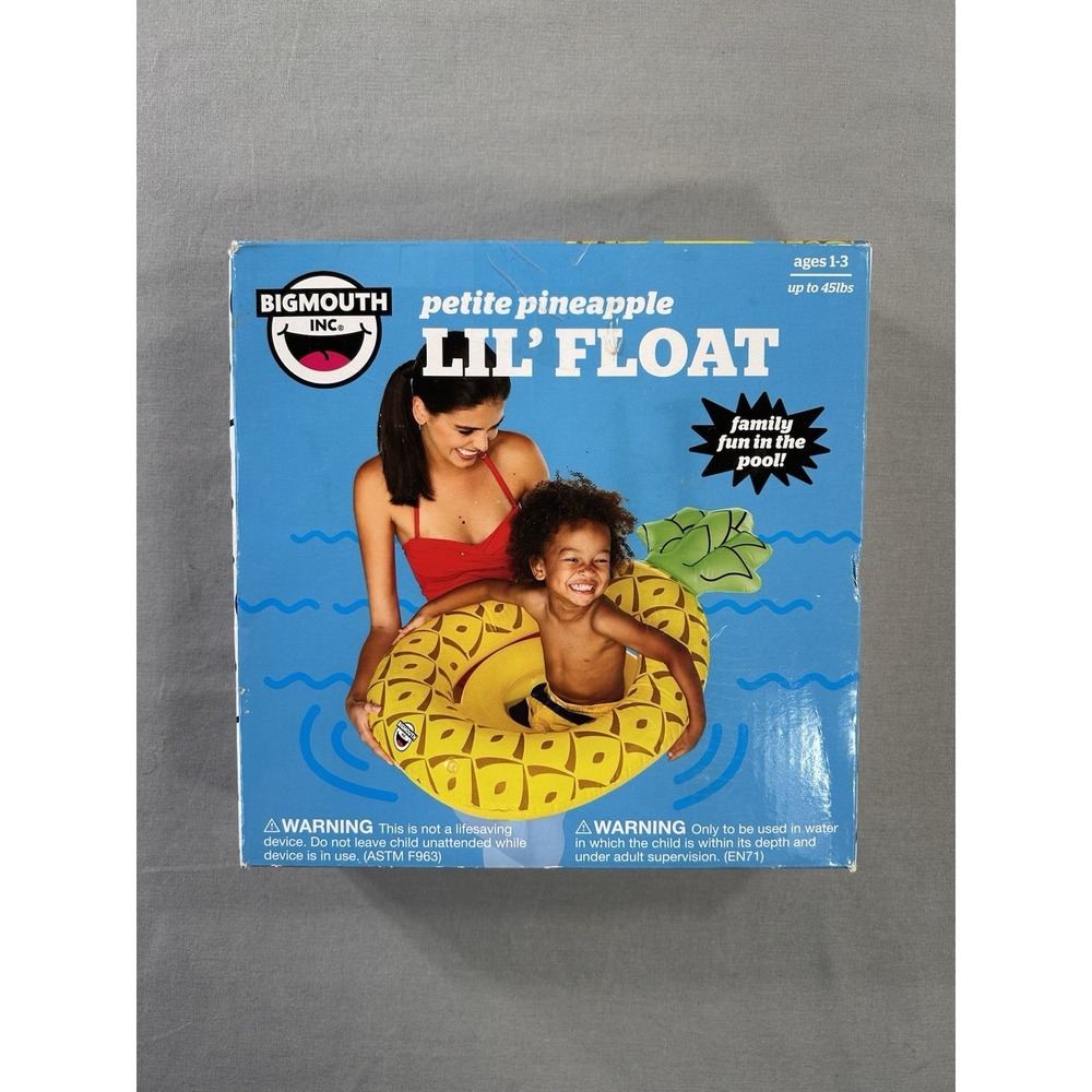 Big Mouth Inc. Petite Pineapple Lil' Float for infants and toddlers ages 1-3